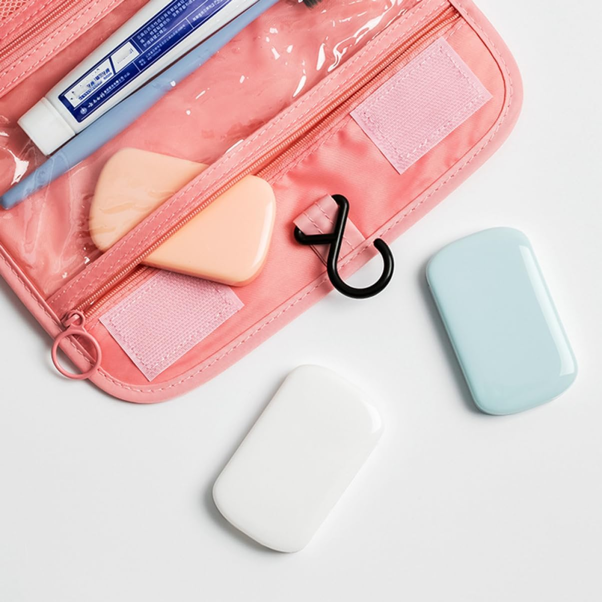 Yardwe Disposable Soap Paper Tablets 2-Pack Travel Soap Sheets White Portable Hand Washing Solution for Home Camping and Outdoor Use image number 3