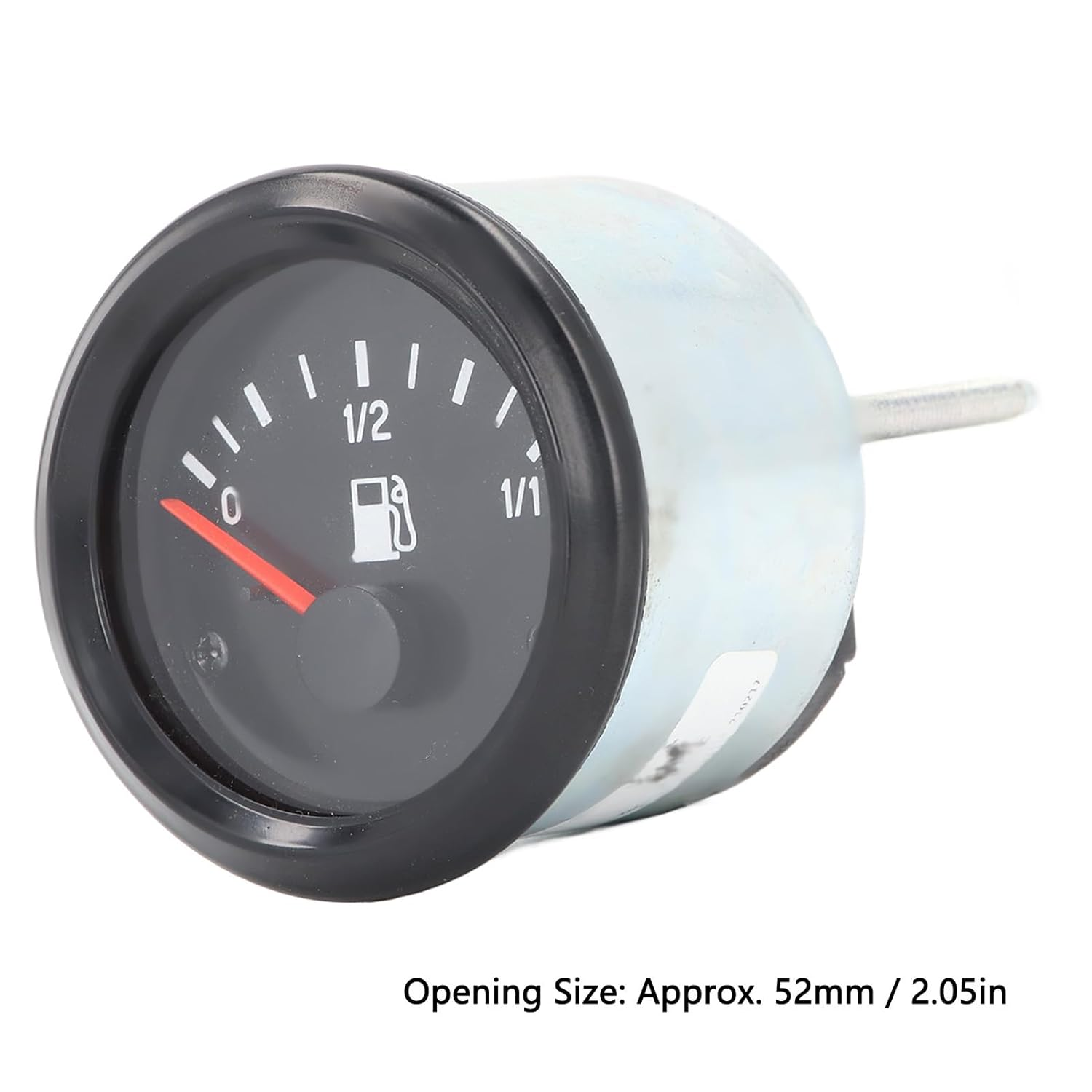 52Mm Fuel Gauge, High Accuracy Waterproof LED Fuel Level Gauge, Automotive Replacement Gauge, Fuel Gauge Kit for Car RV Truck Vehicle Motorcycle (24V) image number 4
