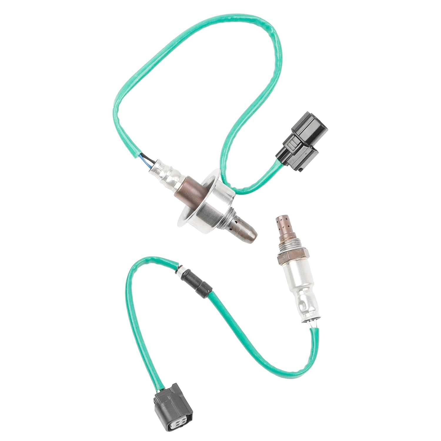 Dasbecan 2PCS Oxygen Sensor 234-9091 234-4462 Compatible with 2008-2012 Honda Accord 2011-2013 Acura TSX 2.4L Upstream & Downstream O2 Sensor Replaces# 36531-R40-A01 36532-R40-A01 image number 1