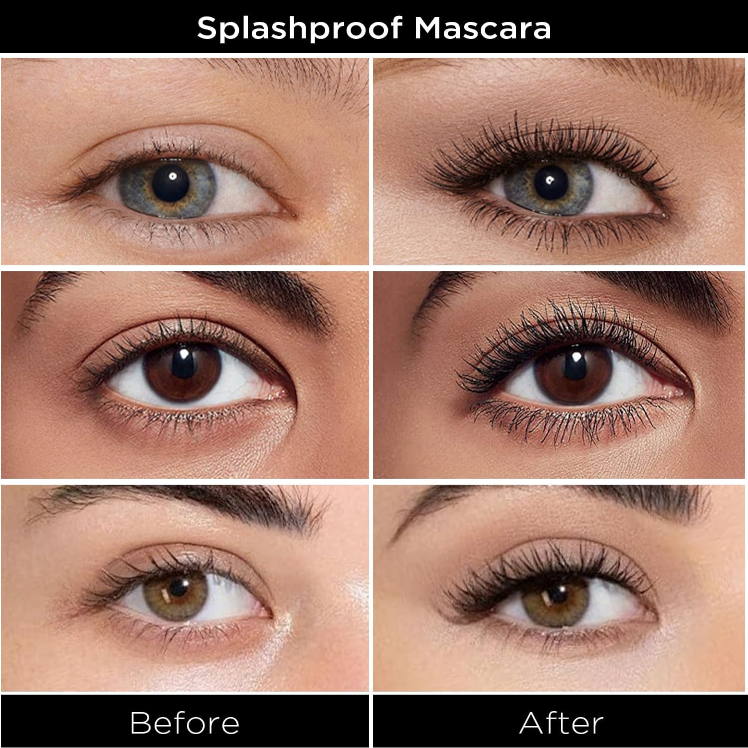 Lord & Berry Splashproof Mascara Waterproof Mascara 10.6Ml image number 5