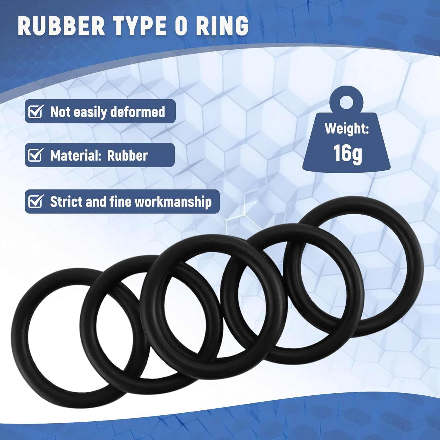 Domoi 10 Pieces 32Mm OD 25Mm Inner Od. Black Nitrile Rubber O Ring Oil Seal Ring