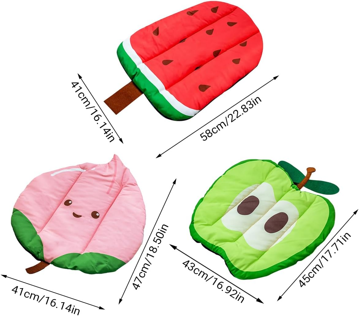 AIMALL Cooling Pet Mat for Dogs and Cats, Summer Ice Silk Cooling Pad with Non-Slip Bottom, Water-Resistant Washable Dog Bed Mat image number 5