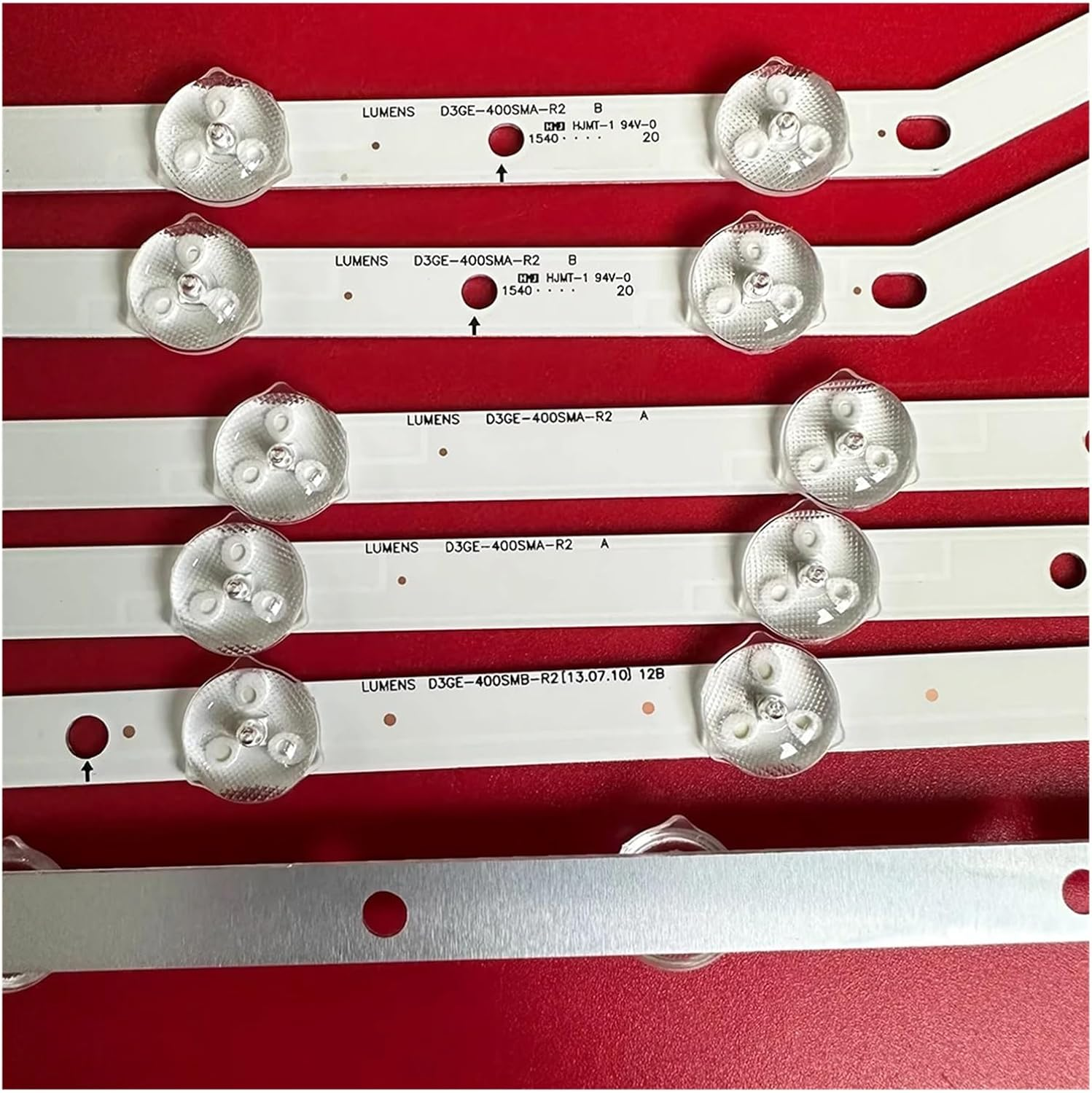 3/15PCS LED Backlight Strip 13 Lamp for 40" TV 2013SVS40 D3GE-400SMB-R3 D3GE-400SMA-R2 UE40H6203AW LM41-00001V (Color : 13 12 13 (5TV)) - 13 12 13 (1Tv) image number 4