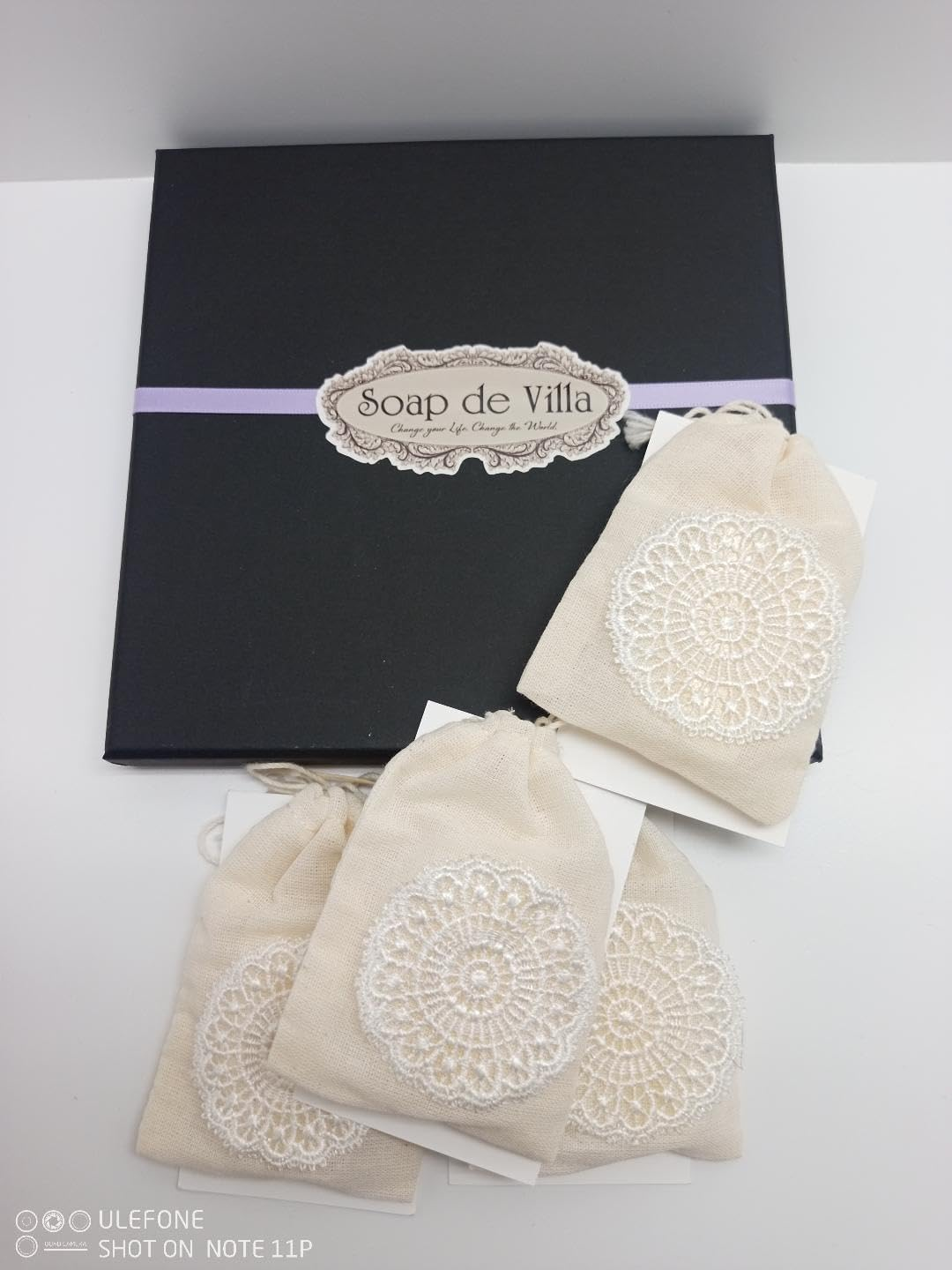 Goats Milk Soap Gift Pack X 4 Mini Soaps, Australian Made, White or Black Gift Box image number 5