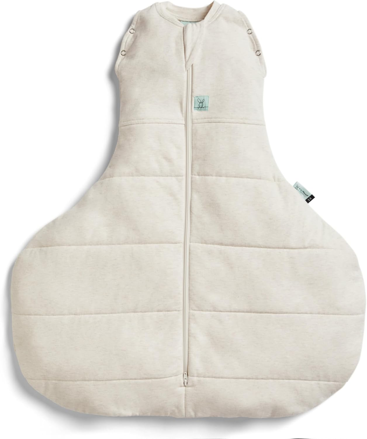 Ergopouch 2.5 TOG Hip Harness Cocoon Swaddle Bag for 3-6 Months Baby, Oatmeal Marle image number 4