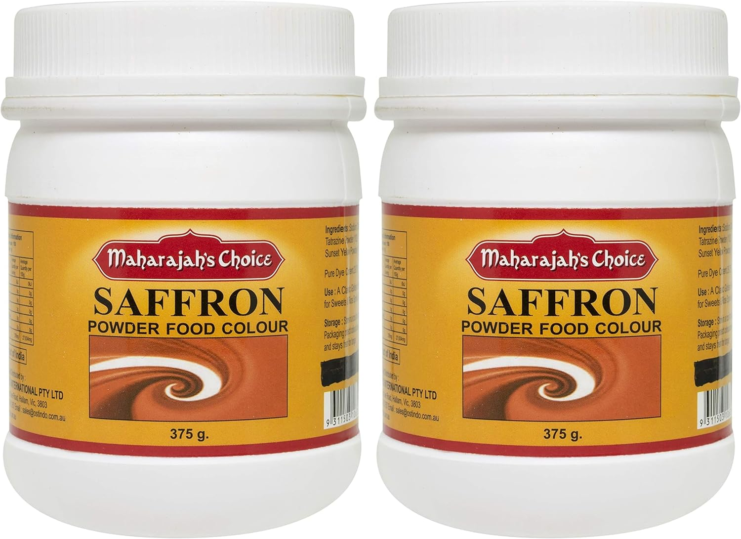 Maharajah'S Choice Saffron Food Colour Powder in Jar, 375 G