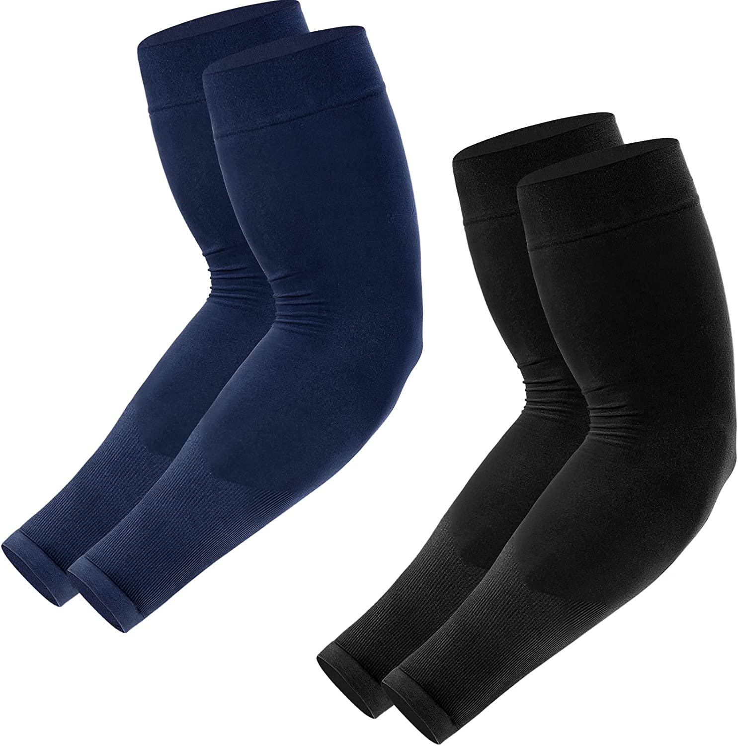 Arm Sleeves for Women Men Youth, Compression UV Sun Protection Sleeves to Cover Arms