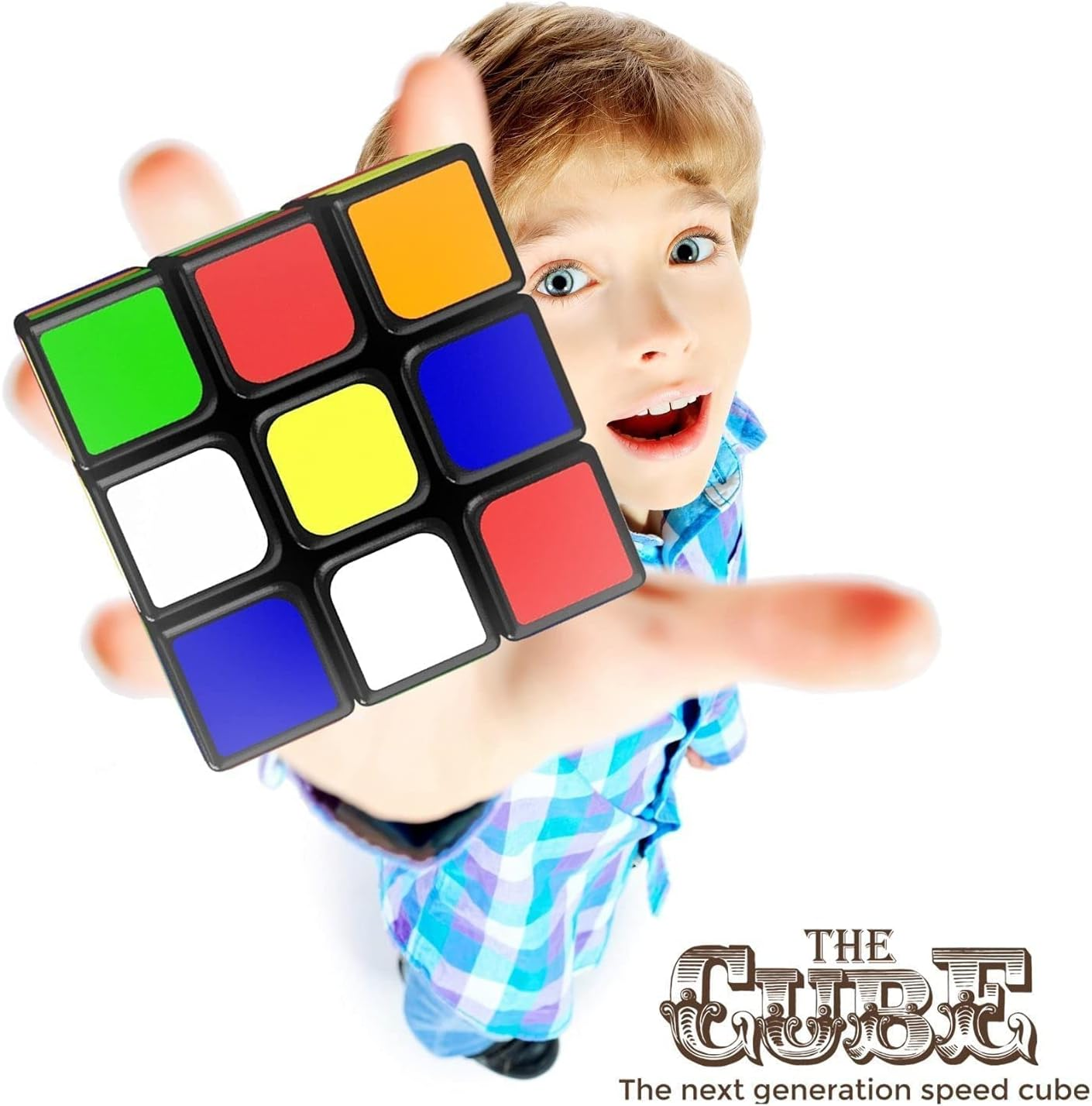 Agreatlife Buttery Smooth Durable with Vivid Colors Rubix Cube | More Precise and Turns Quicker Speed Cube 3X3 for Pro and Beginners Brain Teaser | Enjoy This Magic Cube Puzzle Box image number 6