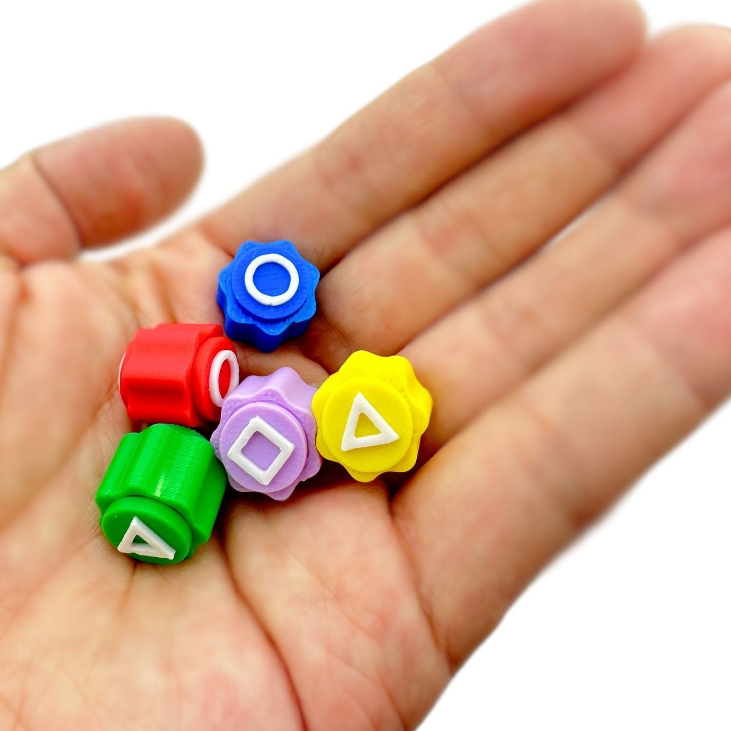 2 Sets 5Pcs Gonggi Korean Game, Gonggi Game, Gonggi Stones, Gongii Game Toys Set, Gonggi Pack, Gongi Korean Games, Gong Gi Korean, 공기놀이, Gong-Gi Toy image number 2