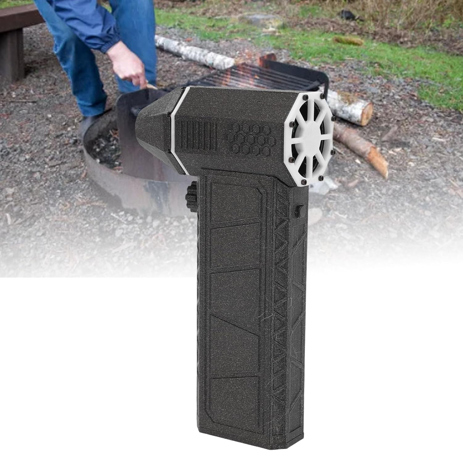 Jet Dry Mini Blower,200000Rpm Powerful Brushless Motor Cordless Jet Fan Blower,Electric Air Duster Jet Fan Blower for Car Cleaning Camping Outdoors