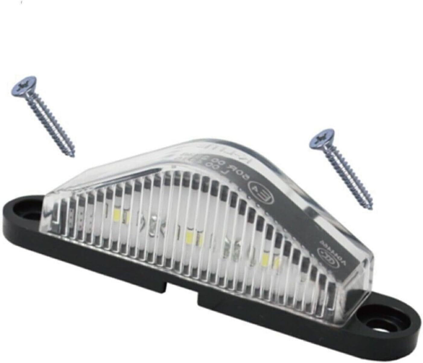 Tootoo 2Pcs LED License Number Plate Light Lamp Truck Caravan Trailer Boat UTE 10-30V image number 6