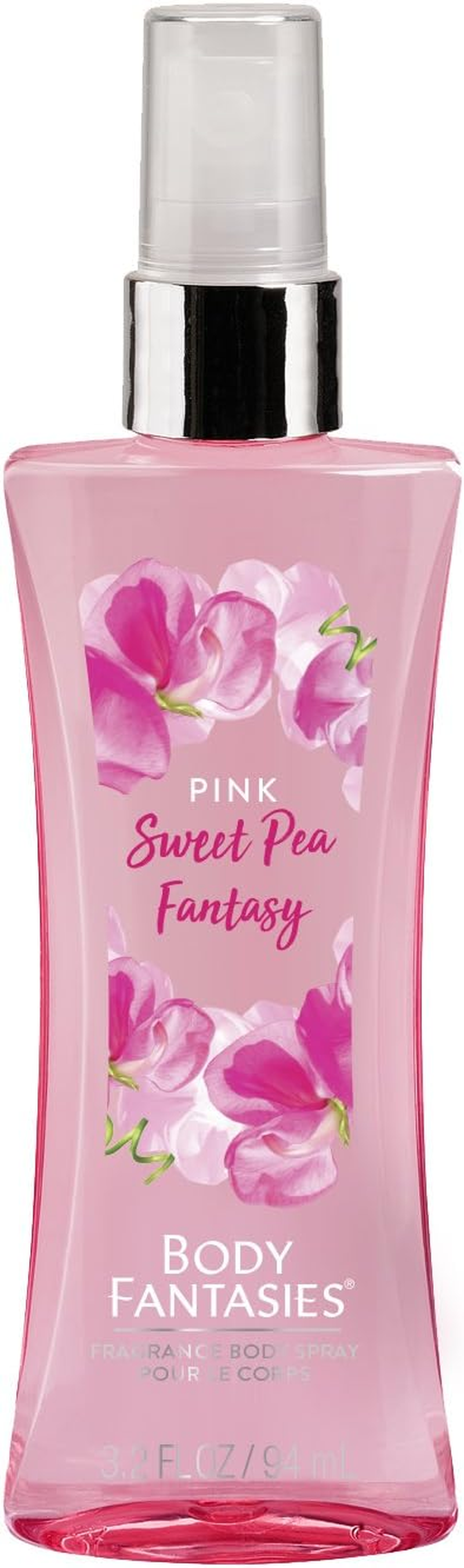 Body Fantasy Pink Sweet Pea Body Spray, 94 Ml (Pack of 1), OA3015006