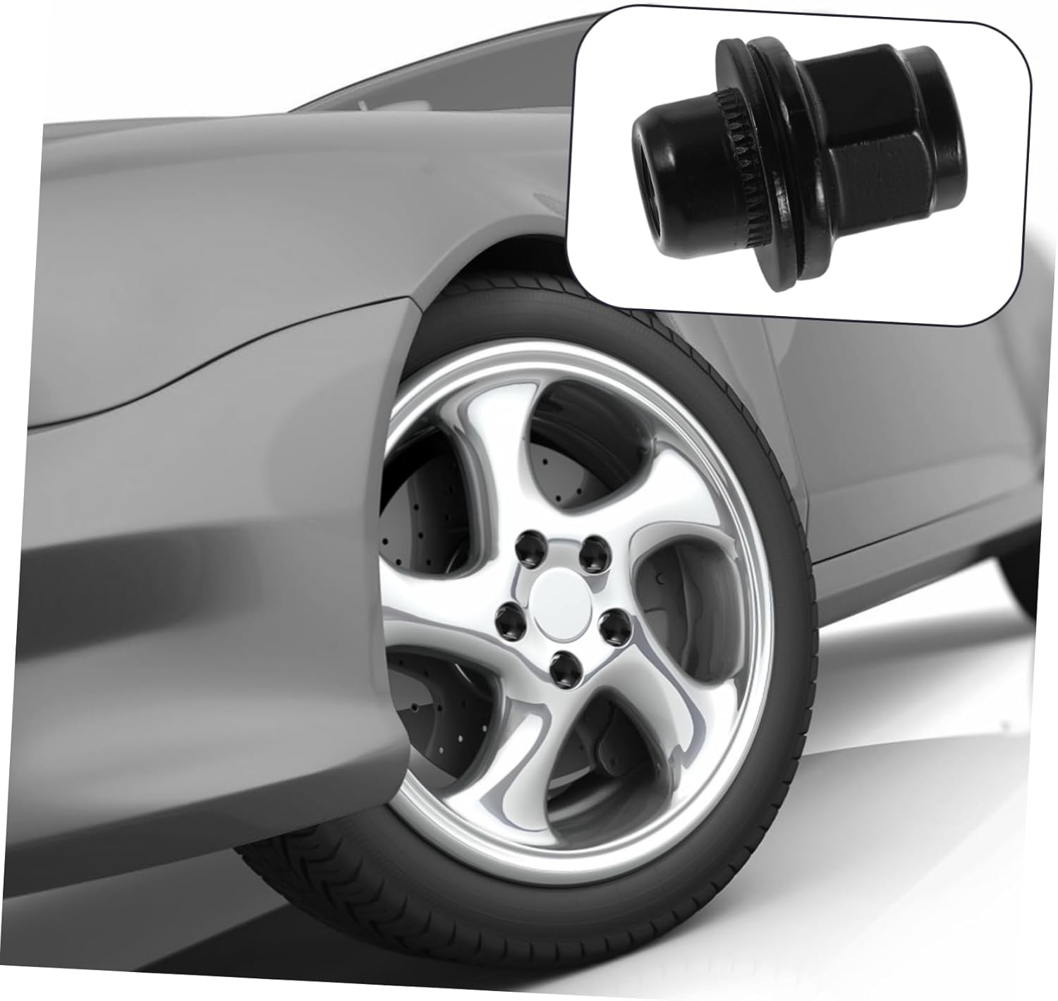 Gatuida Heavy-Duty Automotive Wheel Nuts Lug Nut Set for Car Replacement Lug Camper Professional Package image number 5