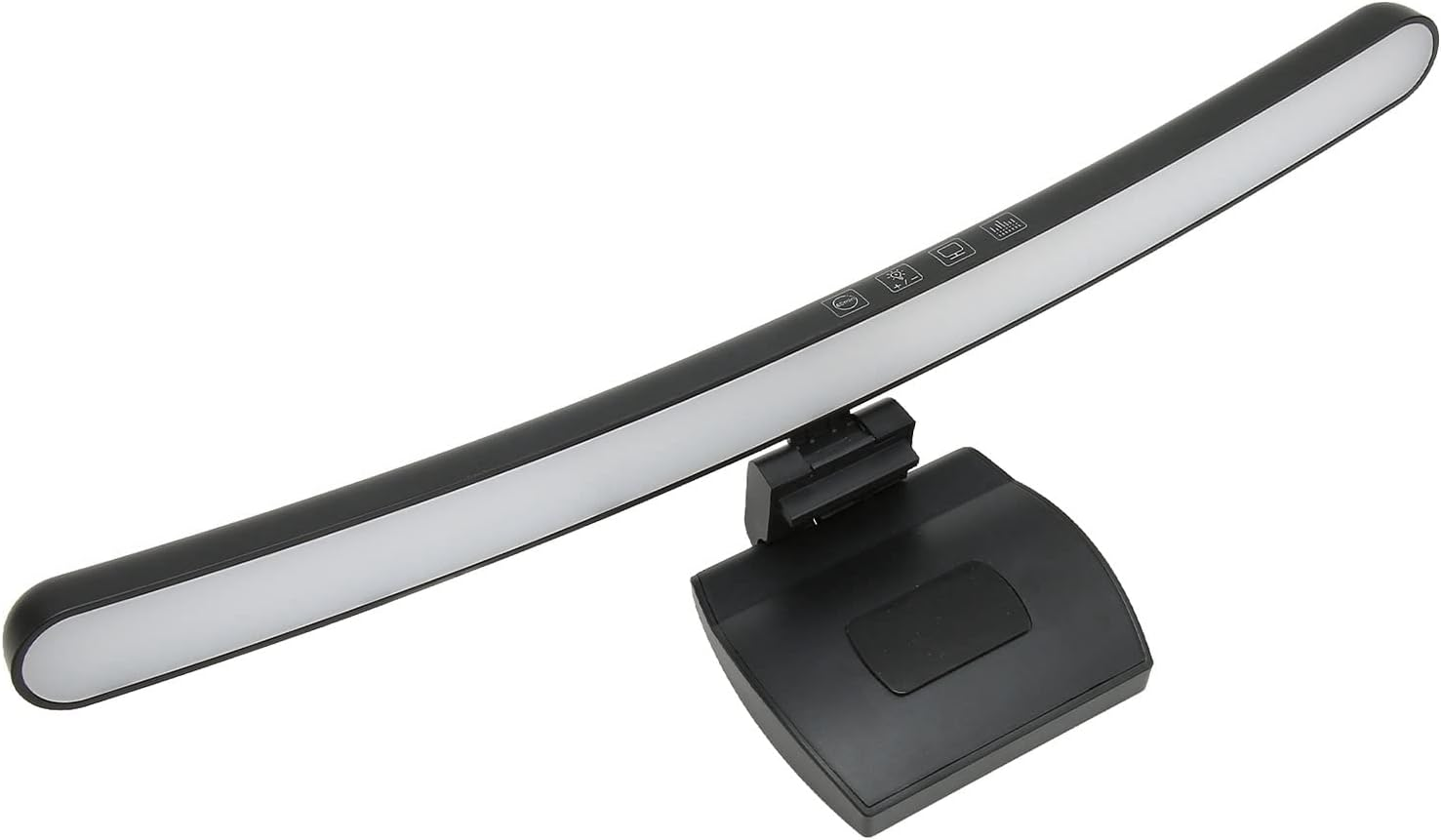 Curved Monitor Light Bar, Computer Bar Lights Touch Dimming with 3 Color Temperature Modes, LED Desk Lamp Eye Caring for Work Office Gaming image number 4
