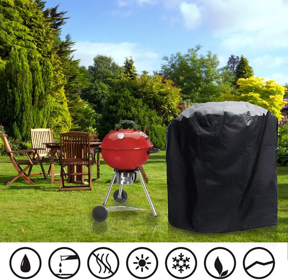 J&C BBQ Cover Barbecue Gas BBQ Grill Cover Waterproof UV Resistant/Fits Grills of Weber Char-Broil Brinkmann image number 2