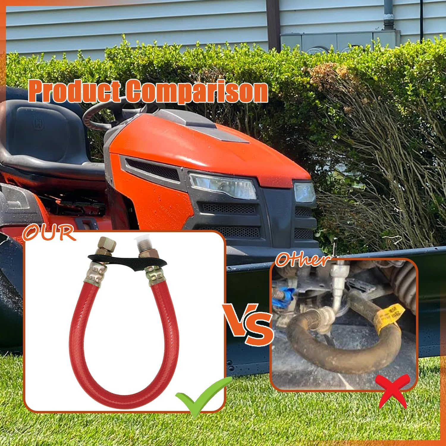 HON1012 12Mm Drain Oil Changing Hose, Automotive Replacement Parts for Honda GC160, GX360, GX390, GX340, GX270, GX240 Series Engines image number 5