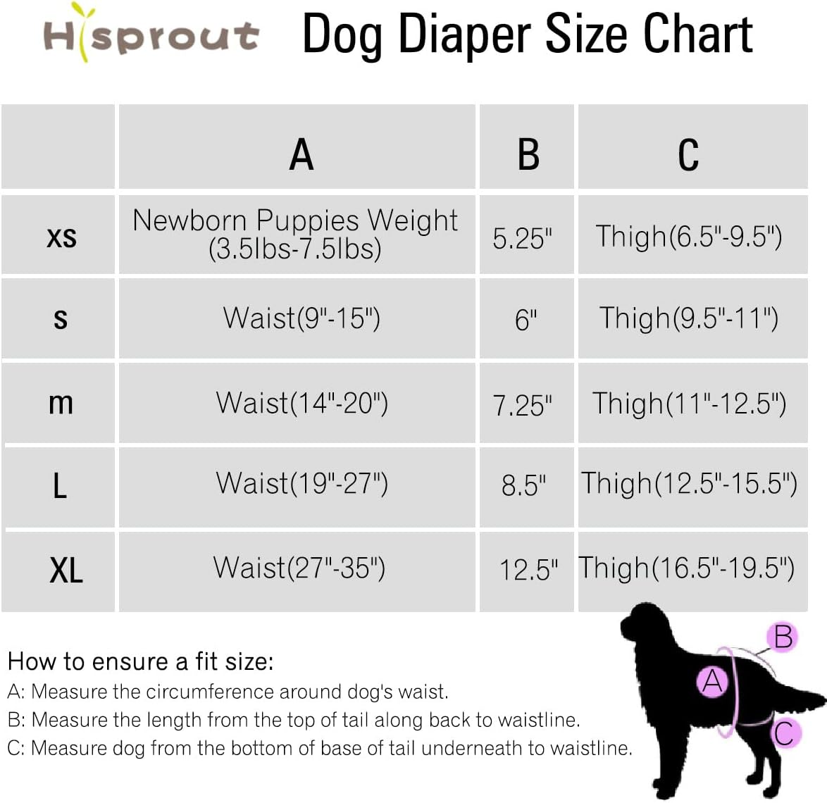 Esoes Reusable Dog Nappies, Machine Washable, Pack of 3 Dog Panties in Heat (Black Grey, M), Machine Washable & Environmentally Friendly, Gift Pet Pads, Pack of 6 image number 3