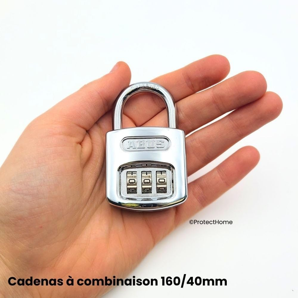 ABUS 35013 Combination Padlock 160/40 Mm Silver image number 5