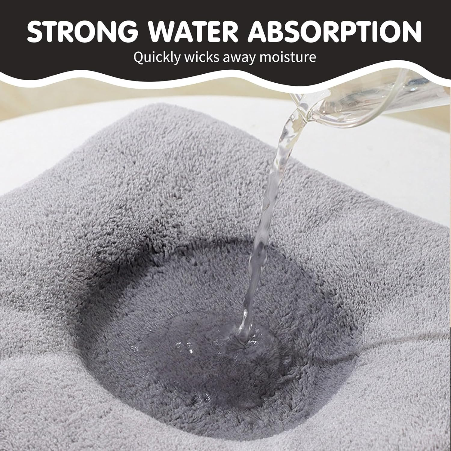 BBXWANG Cotton Hooded Baby Towel, Cute Baby Bath Towel for Newborns, Infants, Toddlers, Baby Towels with Hood for Girls Boys (Gray Koala) - Gray Elephant image number 4