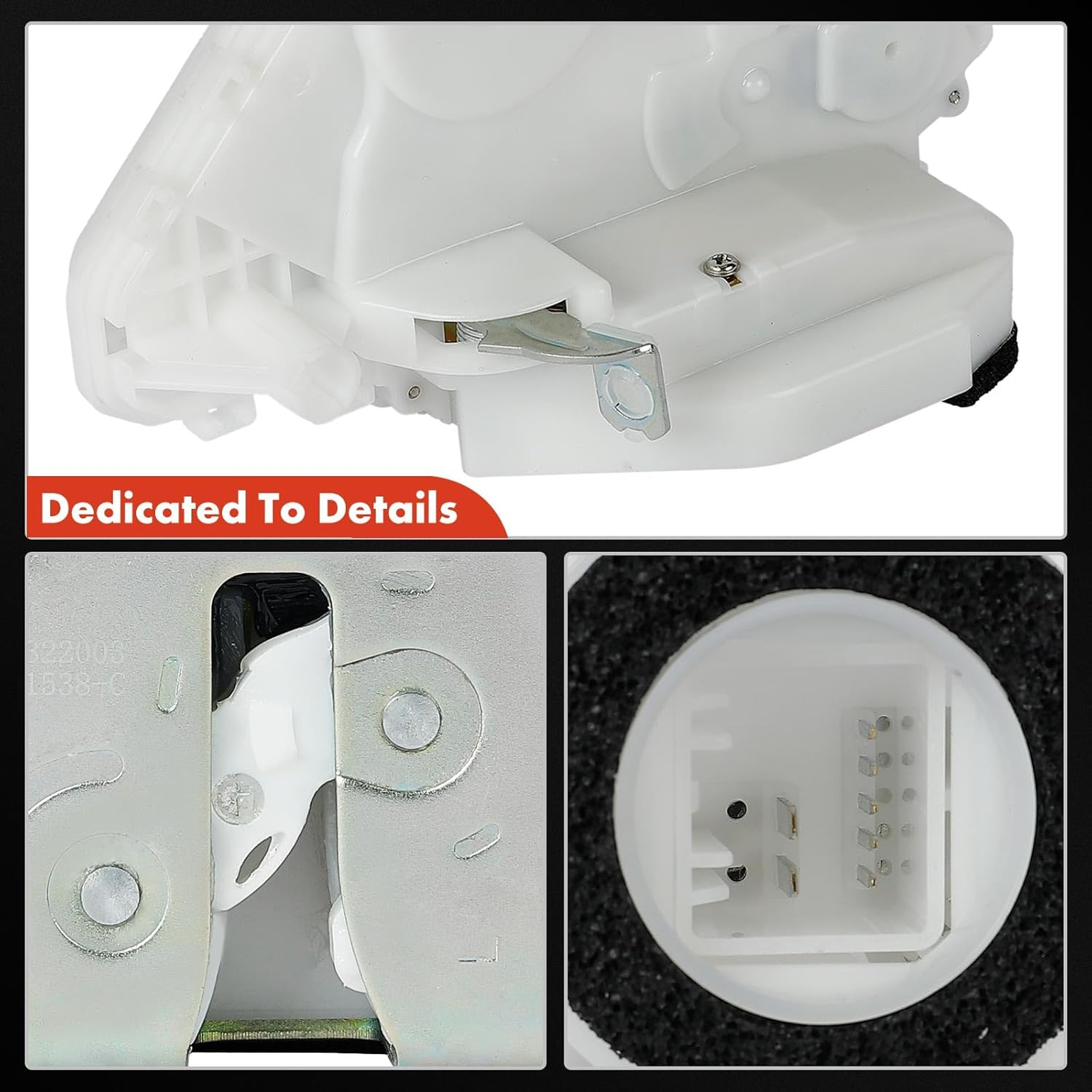 A-Premium Door Lock Actuator Replacement for Acura TSX 2010-2013, Front Left, Automotive Replacement Parts image number 1