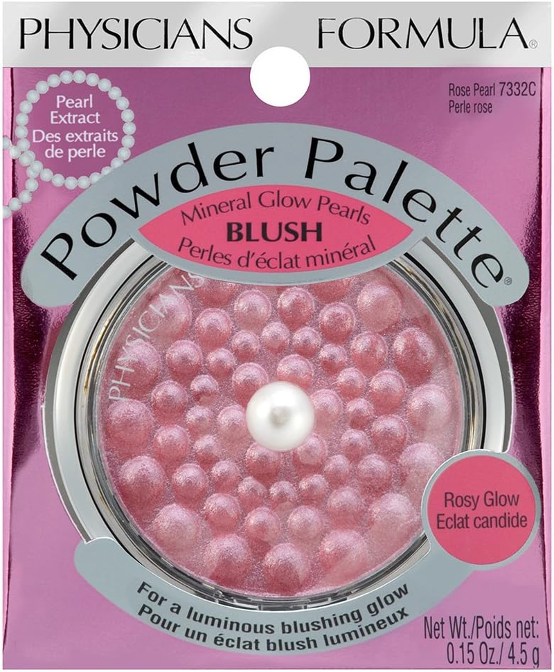Physicians Formula Powder Palette Mineral Glow Pearls Blush, Rose Pearl, 0.15 Oz. image number 5