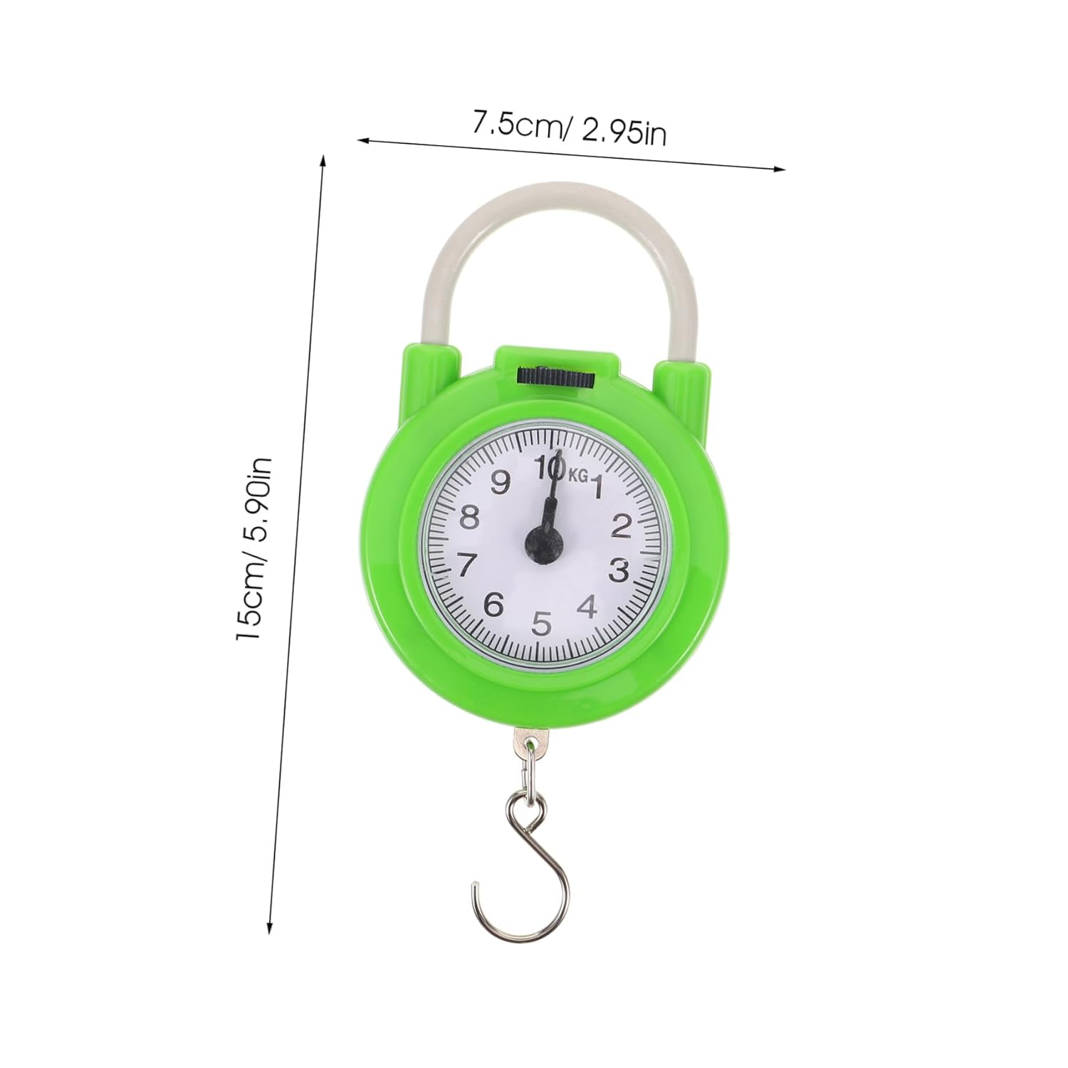 JUMPLAWN Portable Spring Scale Luggage Weight Scale with Hook High Precision for Home and Travel Use image number 4