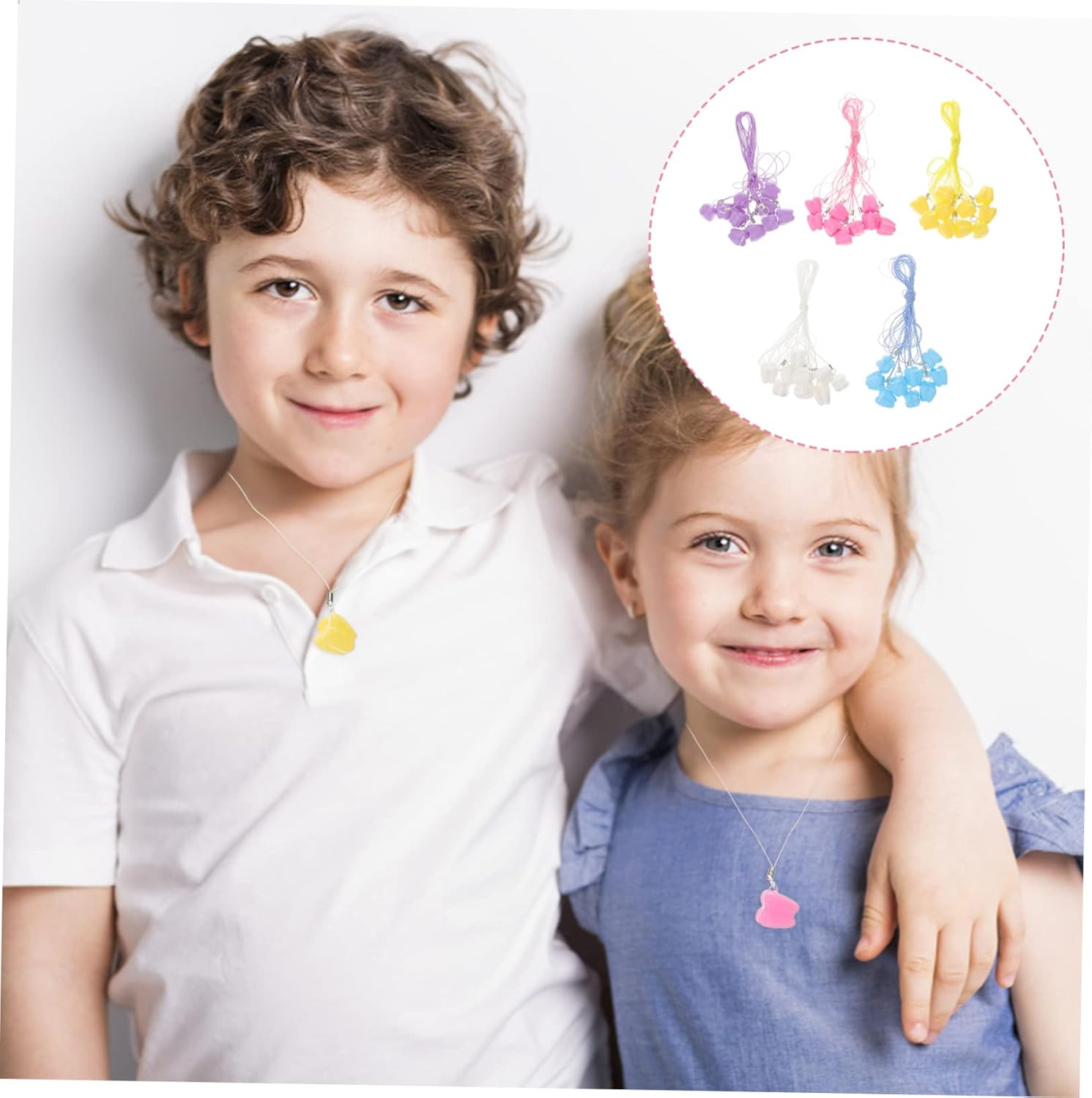 YARNOW 50Pcs Boy Girl'S Dental Box Teeth Organizer Box for Keepsake Teeth Storage Lovely Storage for Keeper Saver Case for Newborn Keepsake Organizer Random image number 4