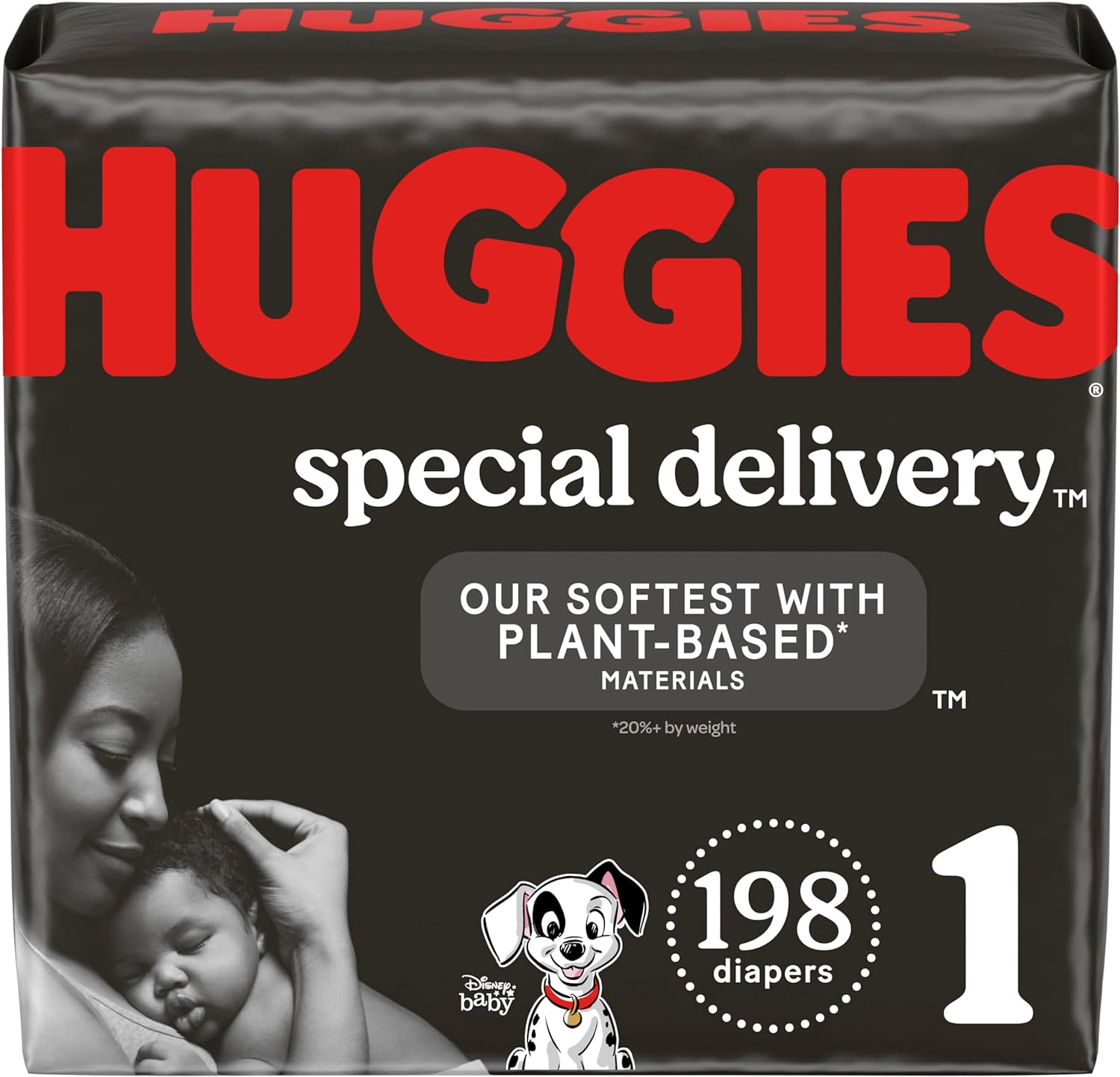 Huggies Special Delivery Hypoallergenic Baby Diapers Size 1, 198 Ct image number 4
