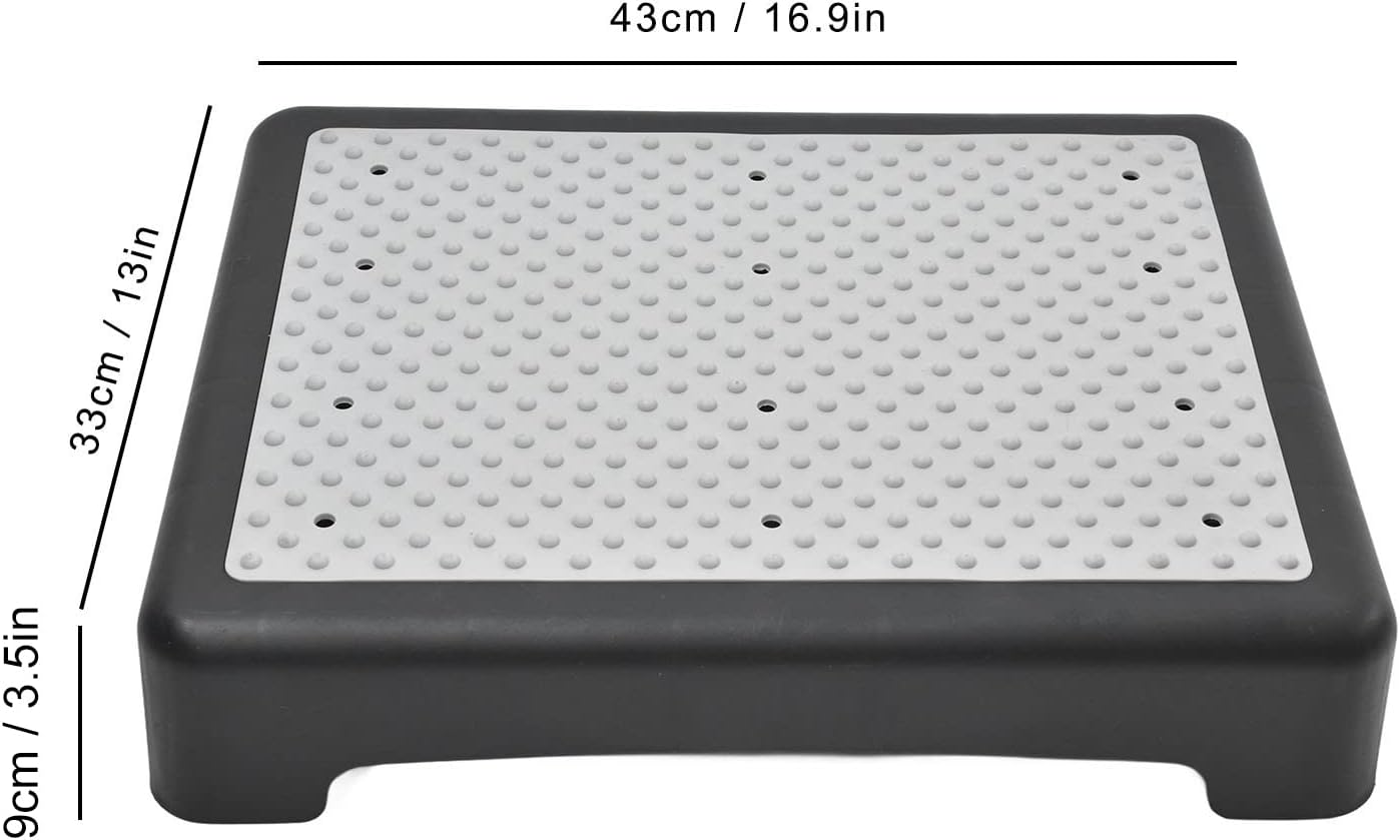 Mobility Step Stool Slip Half Step Stackable Elderly Half Outdoor Riser Stool for Household Garden - Stepstools image number 6