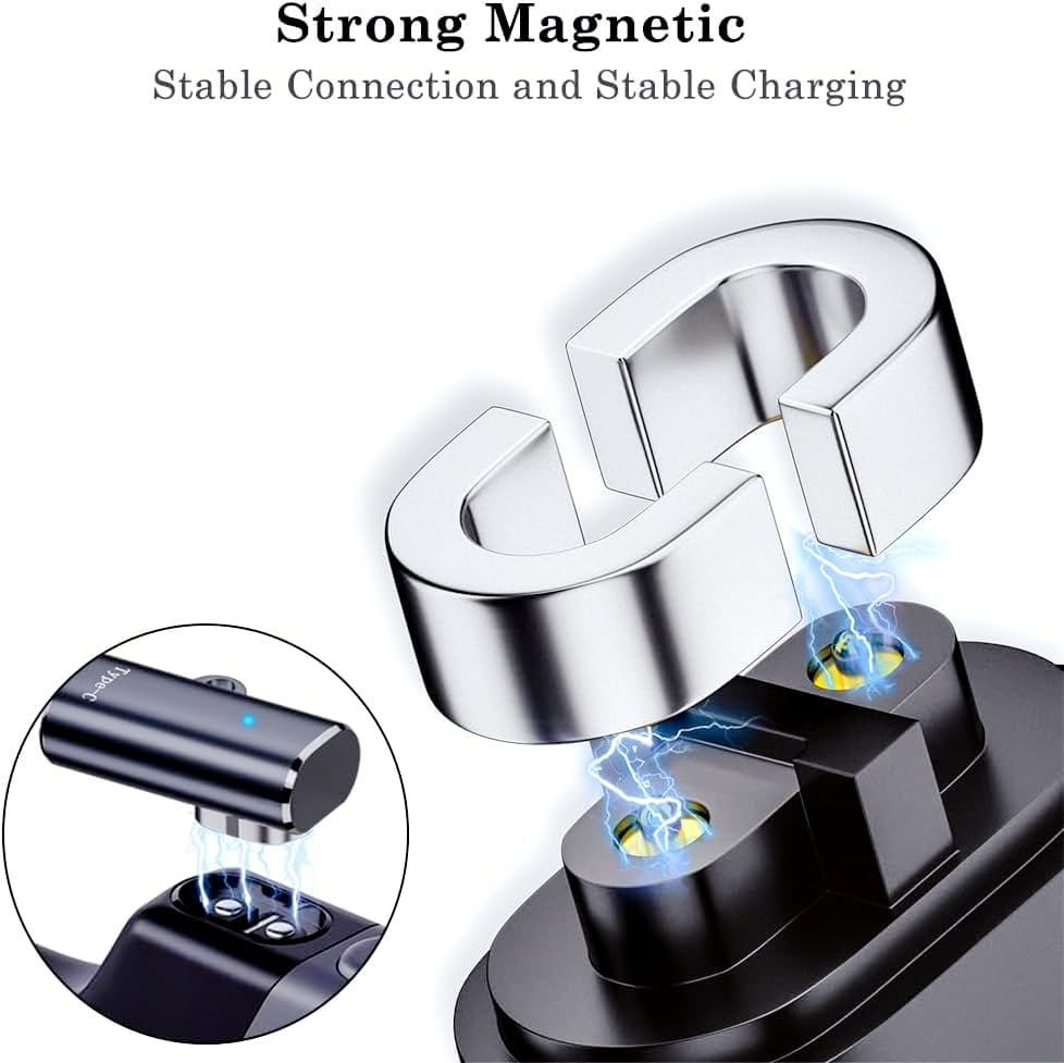 Sweguard Shokz Headphone Charger Adapter 3-Pack USB C Charging Adapter to Shokz Magnetic Converter Compatible with Aftershokz Aeropex, Shokz Openrun Pro/Air/Mini, Opencomm 2/UC image number 6