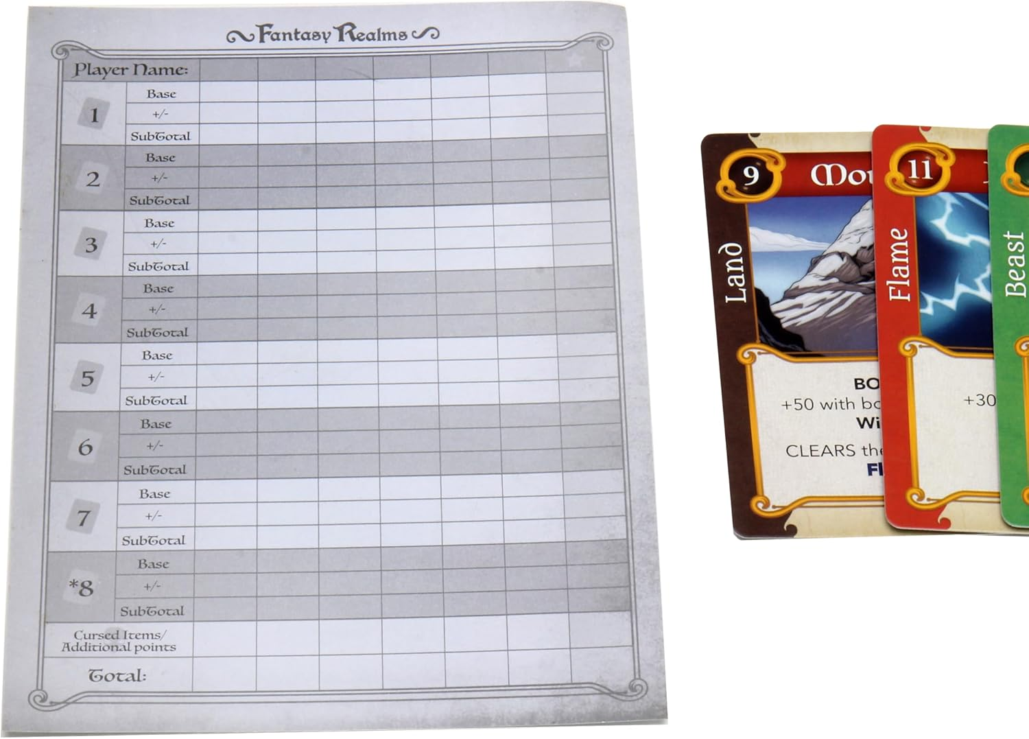 Wizkids 72934 Current Edition Fantasy Realms Board Game image number 4