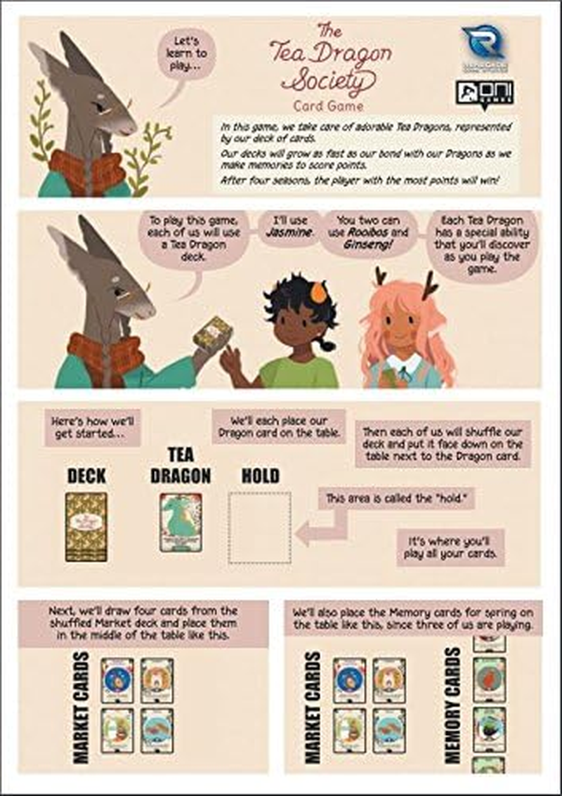 Renegade Game Studios the Tea Dragon Society Board Game image number 1