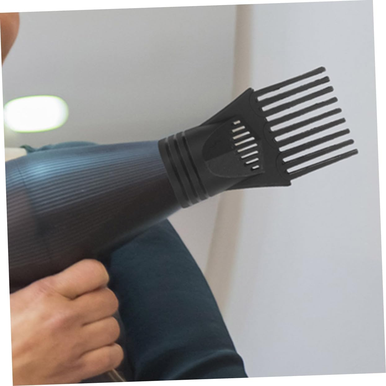 HAMPPLIES 10Pcs Hair Dryer Nozzle Attachment Reusable Plastic Hair Styling Comb Replacement for Blow Dryers Suitable for Home and Salon Use