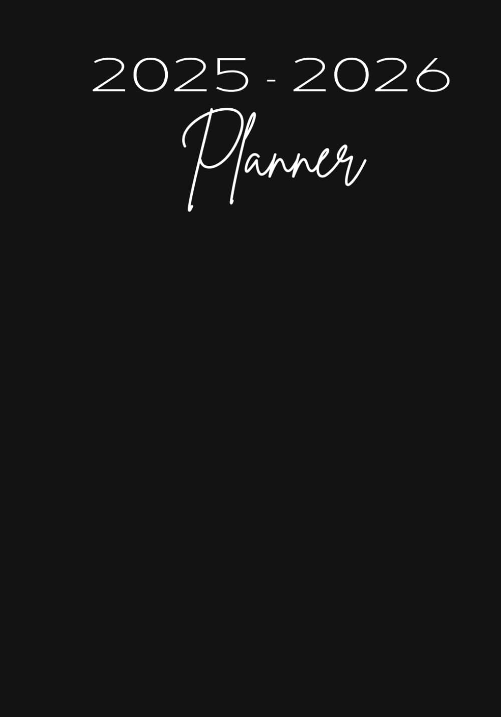 2025-2026 Financial Year Planner: with Monthly Calendar