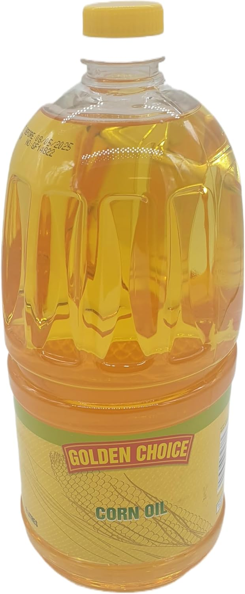 Golden Choice Corn Oil | Pure Cooking Oil Suitable for Frying, Baking and Sauteing | Neutral Taste for Everyday Recipes, Low in Omega-3 Fatty Acids, Premium Kitchen Essential | 2 Litre Bottle image number 1