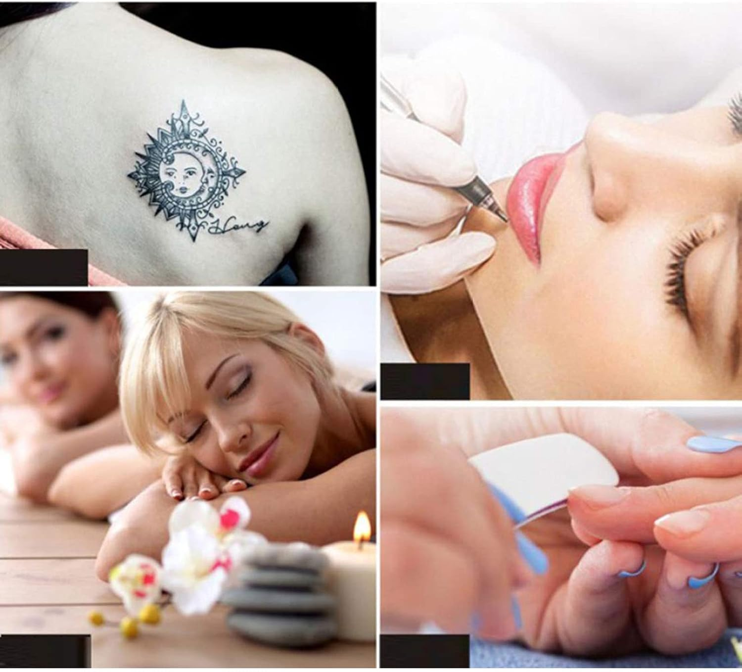 Floor Standing Magnifying Lamp, Magnifying Glass, with Rolling Floor Stand Magnifier for Skincare Beauty Manicure Tattoo Salon Spa with Rolling Floor Stand Magnifier XXZ image number 2