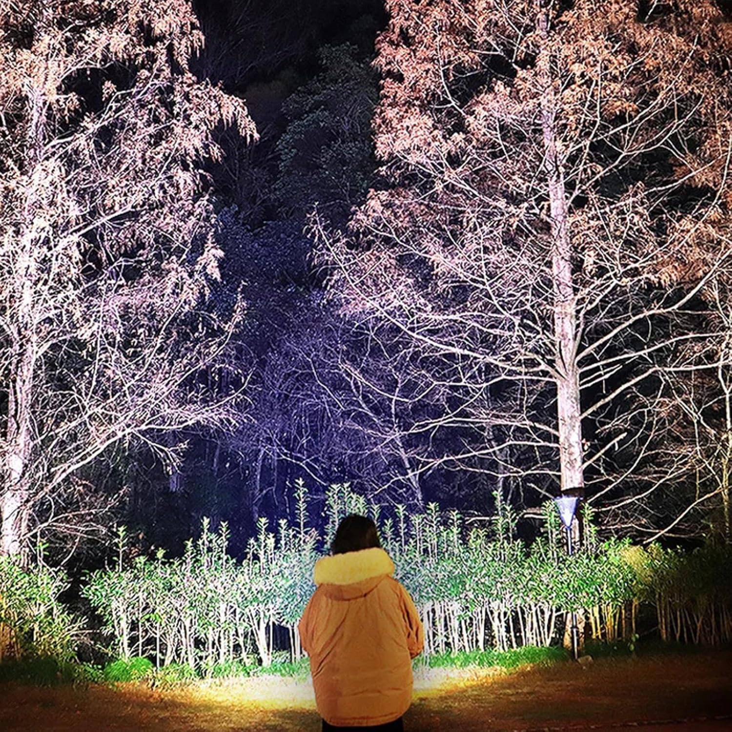 Rechargeable Headlights, Night Fishing Headlight | Outdoor Rechargeable LED Headlamp, Large Capacity Battery Search Light for Mountaineering, Cycling, Fishing, Camping image number 5