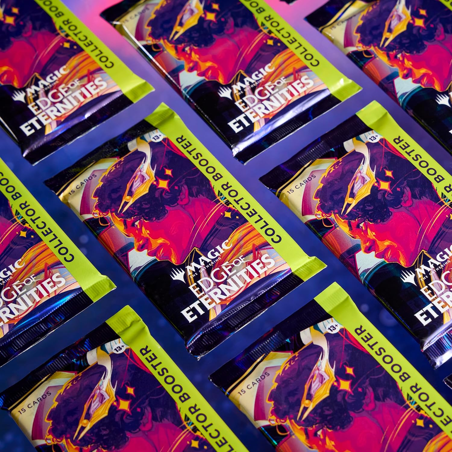 Magic the Gathering Edge of Eternities Collector Boosters (12 Boosters per Display) image number 4