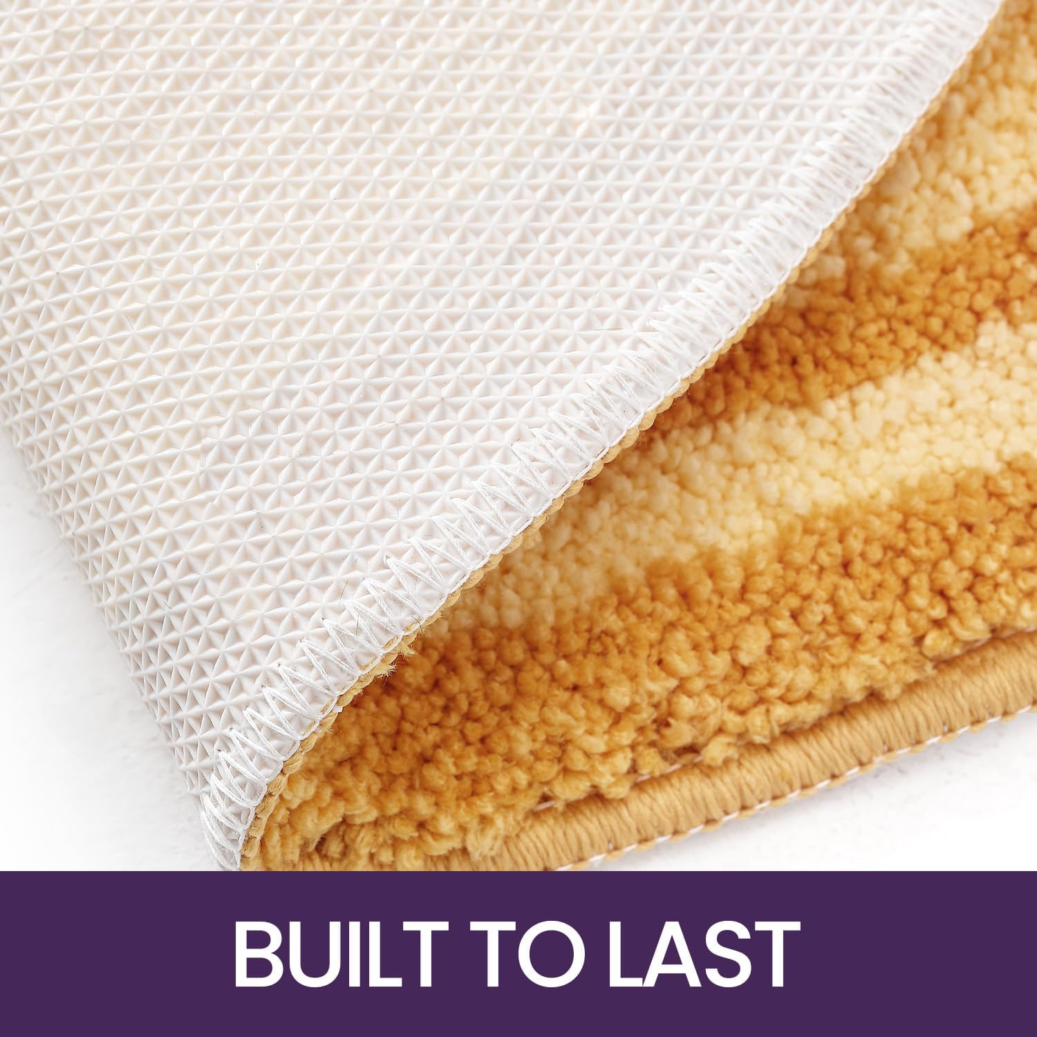 DEXI Cute Bath Rugs, Bathroom Runner Rug, Funny Fruit Bathmat, Absorbent Non-Slip Washable Carpet for Bedroom, Kids Room Home Decor, 39.5"X18.5", Banana image number 4