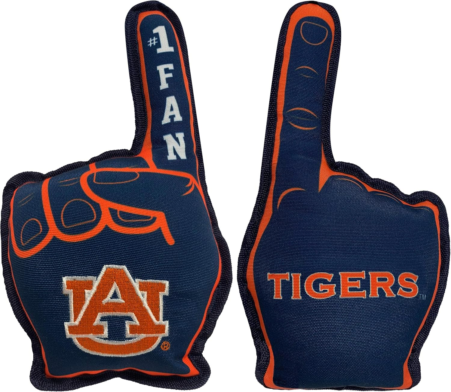 NCAA Georgia Bulldogs #1 Fan Toy for Dogs & Cats. Best Tough PET Toy with Inner Squeaker.