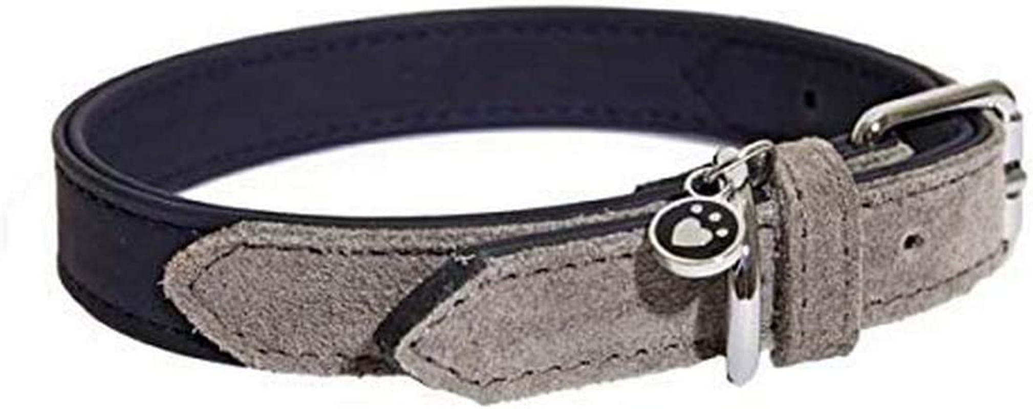 Rosewood Luxury Leather Soft Touch Dog Collar, Navy, X-Large image number 1