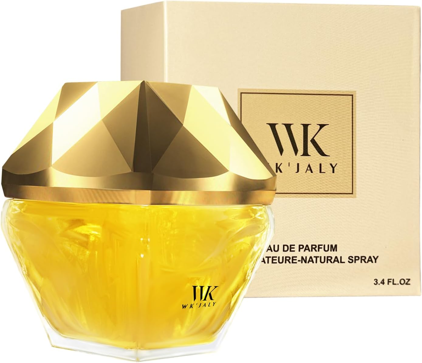 WK JALY Women Eau De Parfum Vaporisateure Natural Spray, with Notes of Violet, Orange Blossom, Musk, Cedar, Amber, Sandalwood, 100Ml image number 1