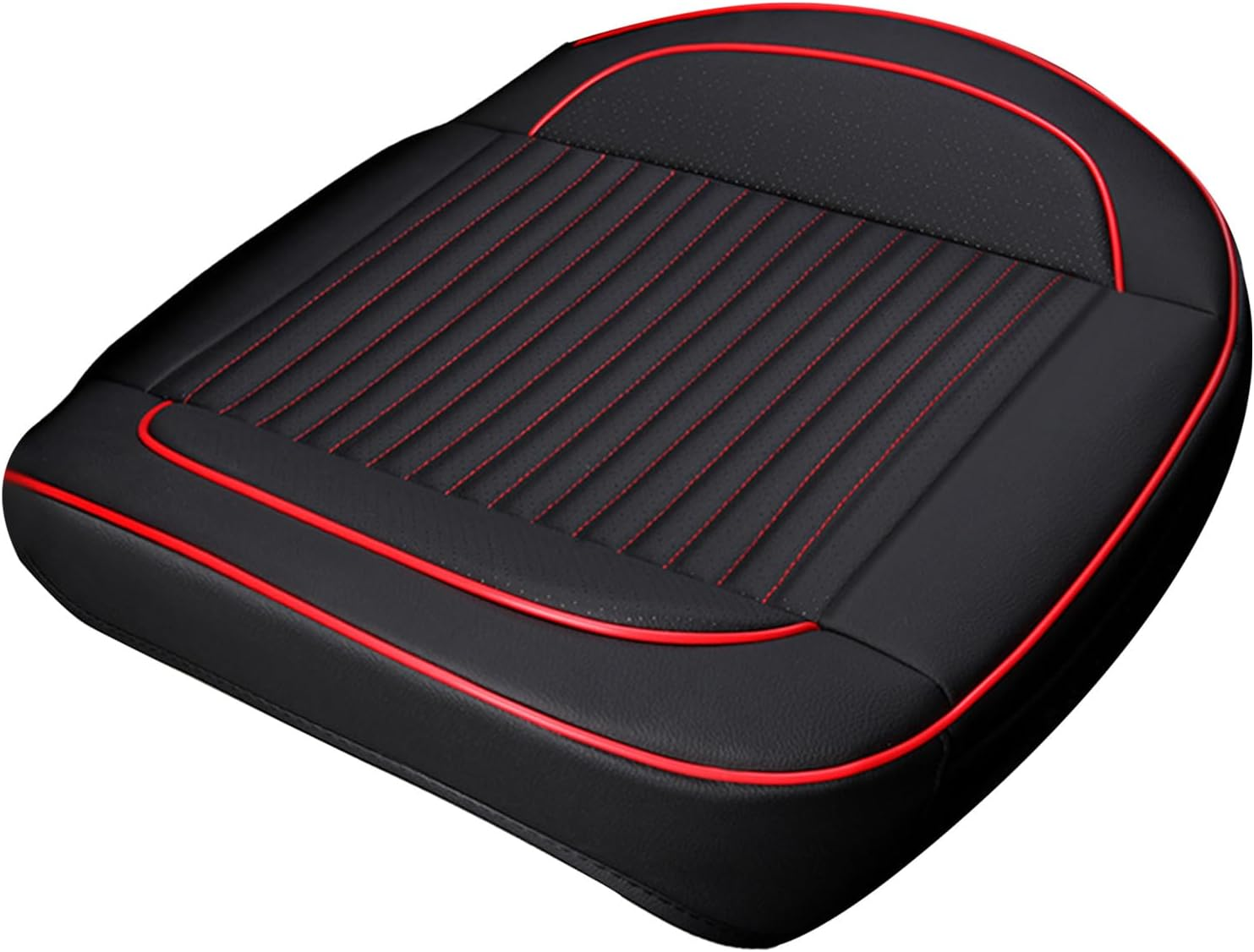 Front Car Seat - Driver Faux Leather Pad Seat Covers | Nonslip Car Seat Covers Auto Interior Protector for Automotive Trucks Automotive Accessories Imtrub image number 4