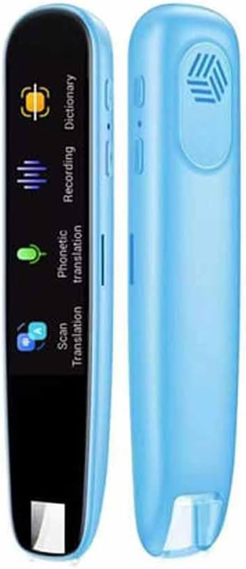 Smart Scan Translation Pen - Text Reading and Scan Reader Device, 110+ Languages Translator for Meetings, Travel, Learning (Pink)