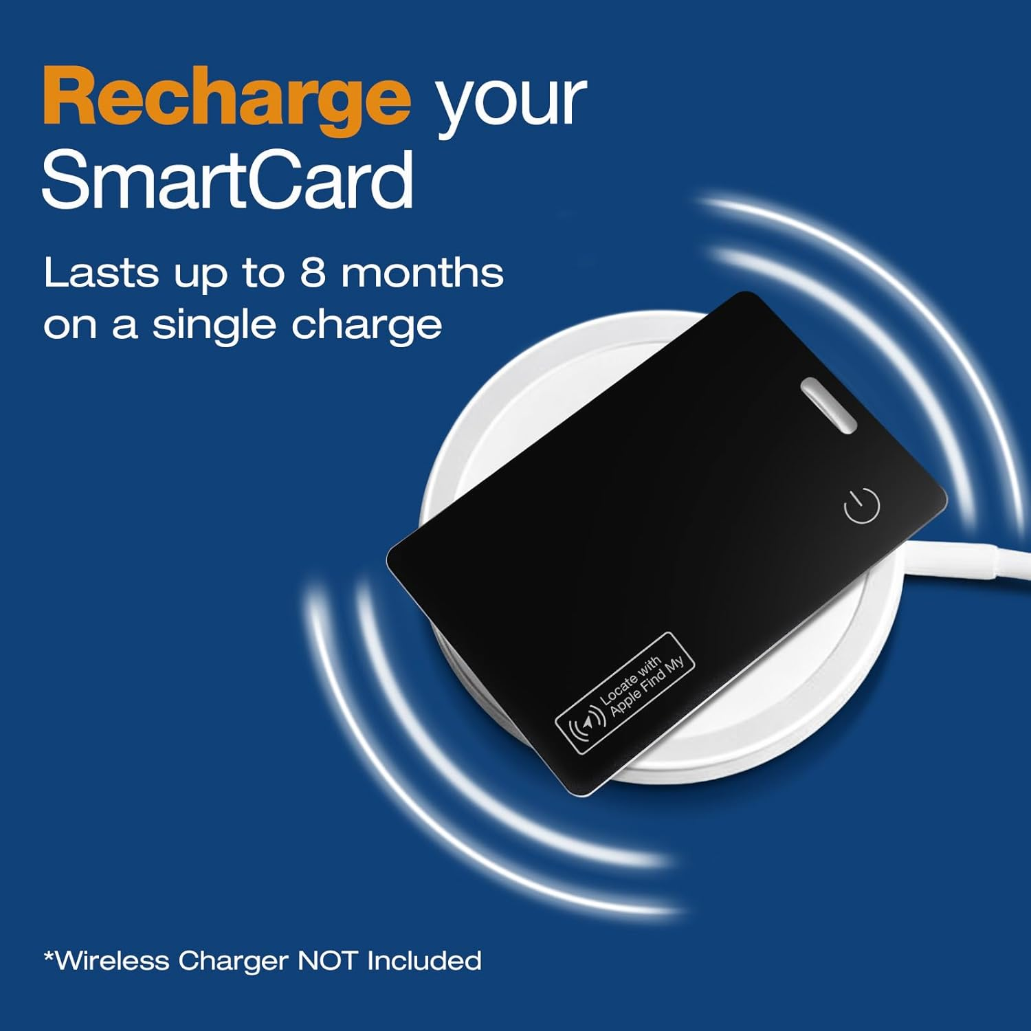 Airtag 2 Pack Wallet Tracker Card 0.06In Slim - Airtag Card Smart Tag IP68 Waterproof, Works with Apple Find My, Apple Air Tag for GPS, Keys, Purse, Credit Card (Ios Only) image number 5