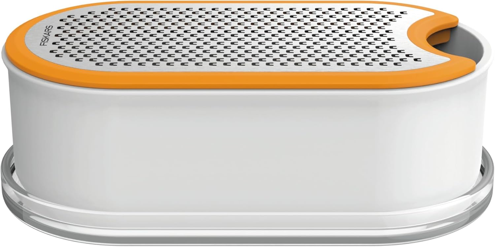 Fiskars, Container, Dimensions: 16.8 X 9.0 Cm Box Grater, One Size, White image number 2