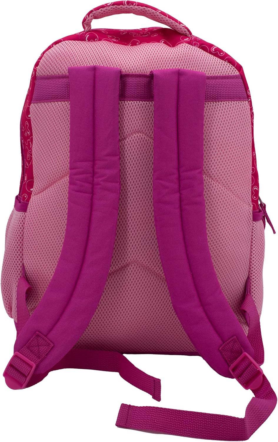 Barbie & Friends Cosplay Backpack, Girls Bookbag with Adjustable Shoulder Straps & Padded Back, 16 School Bag W/3D Skirt and Metallic Fabric Tiara., Pink, Large, Barbie 16" Backpack image number 3