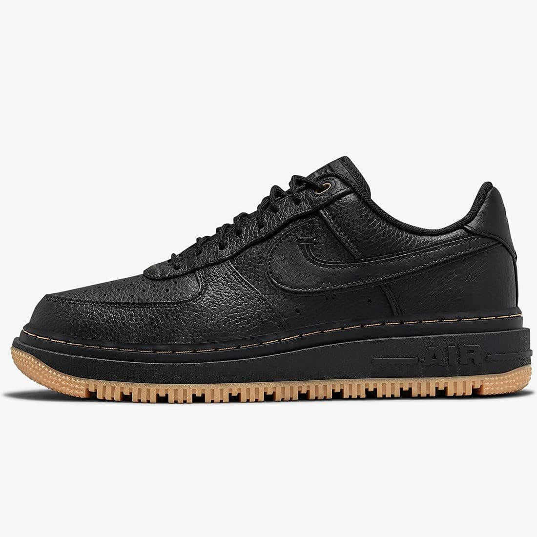Nike DB4109-001 Lux Air Force 1 LUX Black/Back Tan/Gum Yellow/Black image number 1