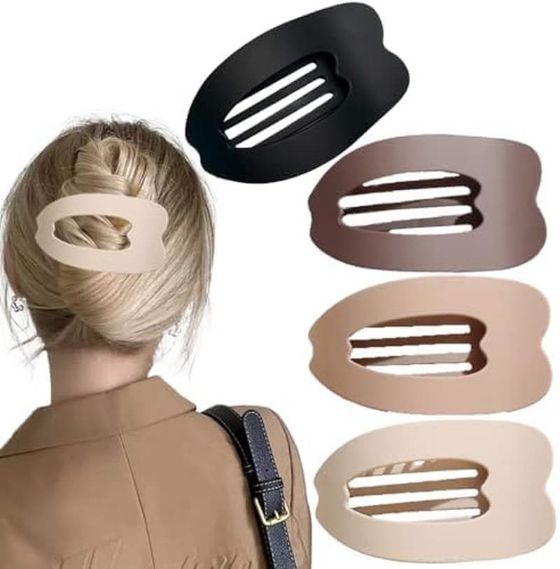 Xanthelle Hair Clips, Pack of 4 Hair Clips, Women'S Hair Clips, Large as Claw Clip, French Hair Clip image number 3