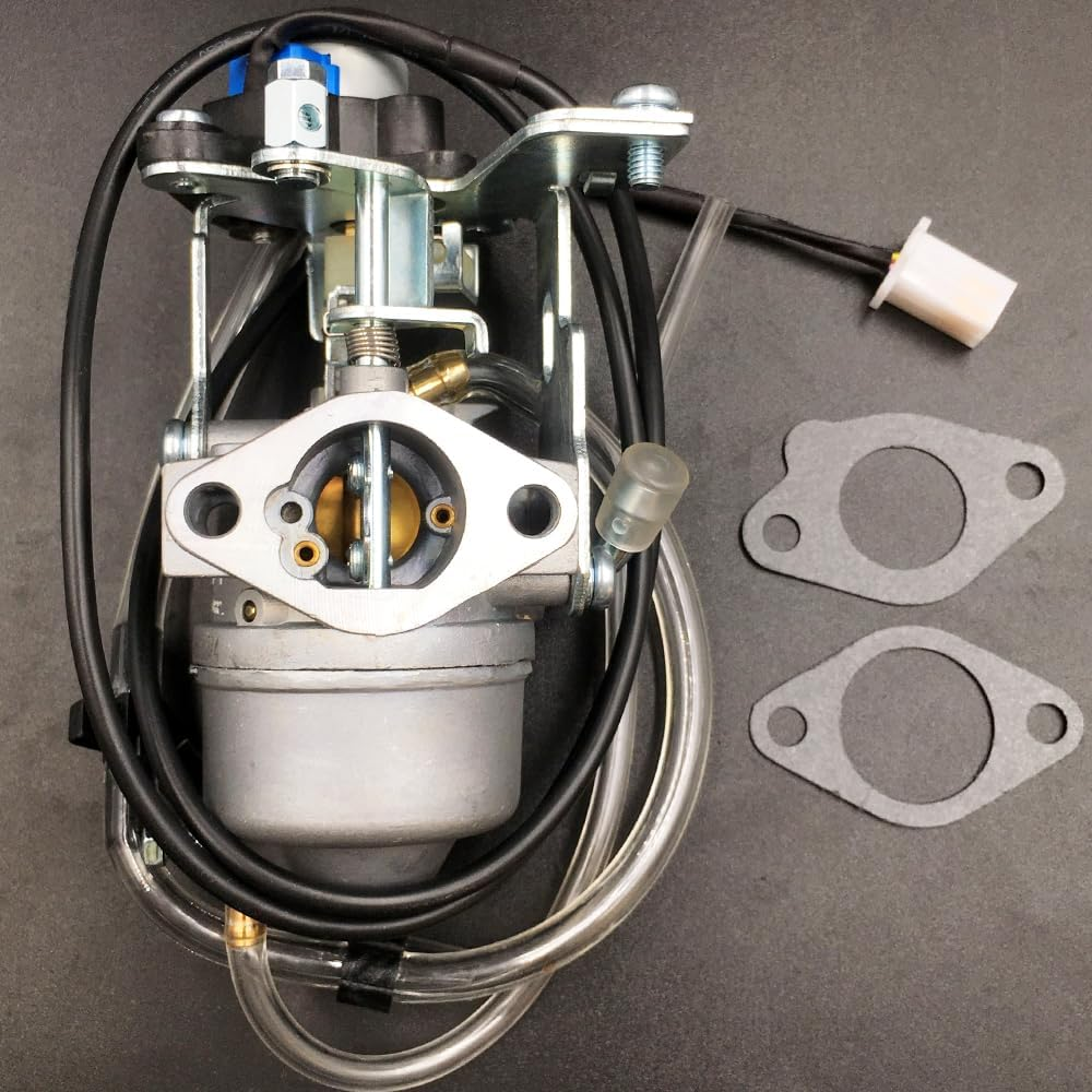 Huayi OEM Carburetor Carb Compatible with Yamaha 2400W Inverter Generator Ef2400Is Ef2400Ishc Manual Choke W/Throttle Stepper image number 3